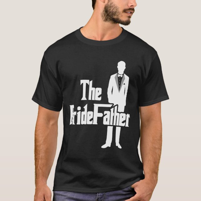 Grand Père De La Mariée Fête des pères T-Shirt (Devant)