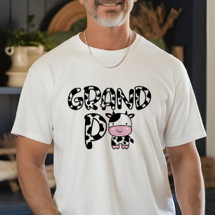Grand-père de la vache grand-père jumelé T-shirt A