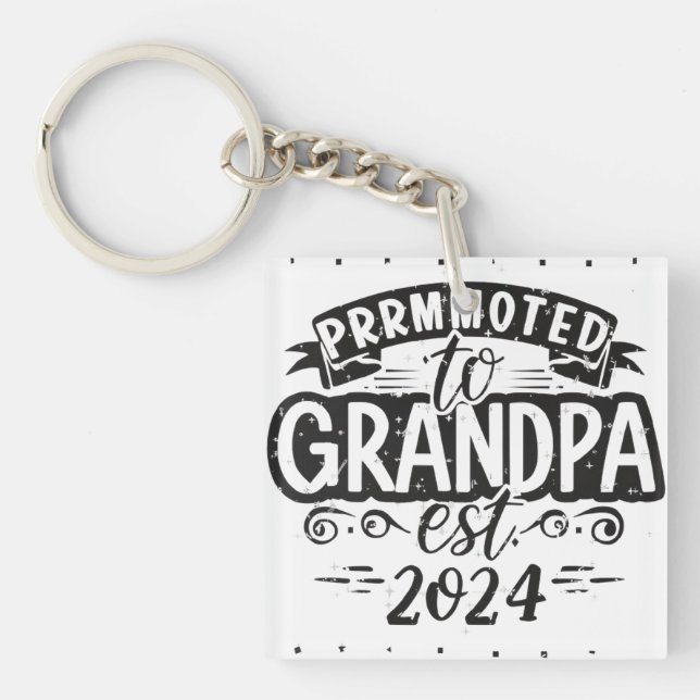 grand-père est 2024, Promoted To Grandpa Est. 2024 (Devant)