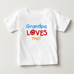Grand-père m'aime t-shirts et cadeaux