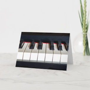 Grand Piano Piano Piano - Carte de voeux