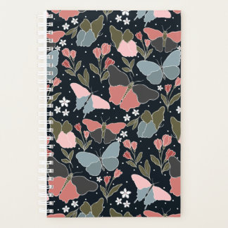 Grand planificateur papillon bleu