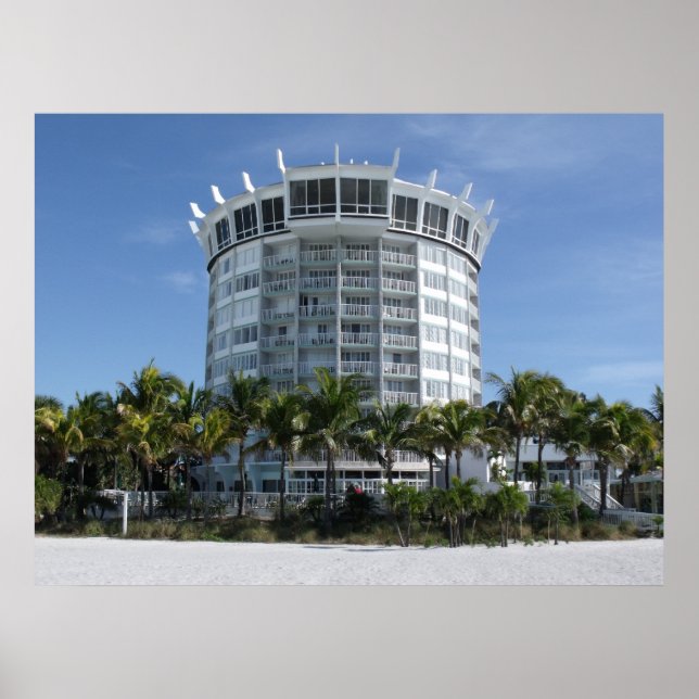 Grand Plaza Hotel, St Pete Beach Florida Poster (Vorne)