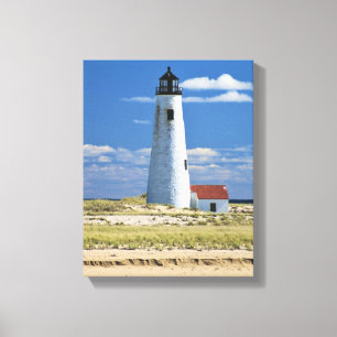 Grand Point Lighthouse Nantucket MA toile envelopp