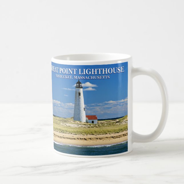 Grand Point Lighthouse, Nantucket Mass Mug (Droite)
