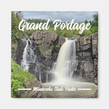 Grand Portage Staat Park Magnet