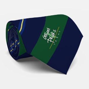 Grand Prairie (Texas) Stadtflagge Neck Tie Krawatte