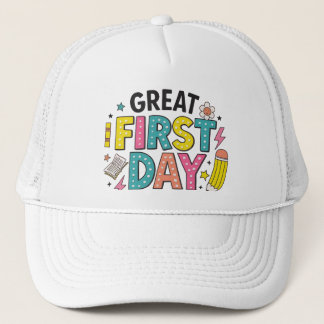 Grand premier jour Casquette scolaire -