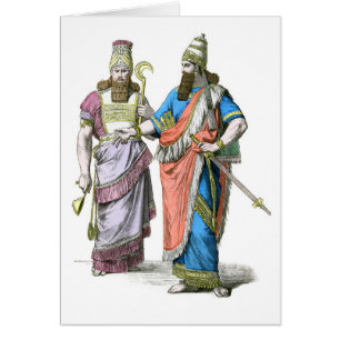 Grand prêtre et roi assyriens