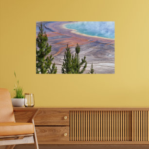 Grand Prismatic Aussicht Poster