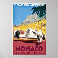 Grand Prix 1935 Motorsport Monaco Frankreich Vinta