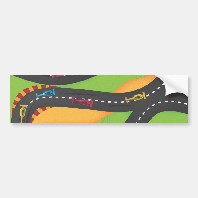 Grand Prix Autoaufkleber (Vorne)