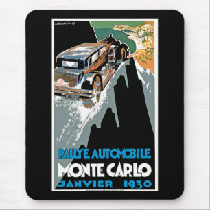 Grand Prix Automobile de Monte Carlo Mousepad