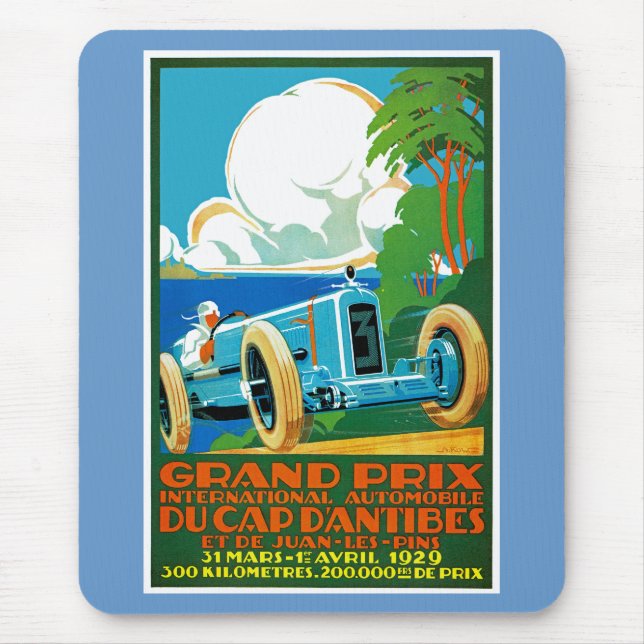 Grand Prix Du Cap d'Antibes Mousepad (Vorne)