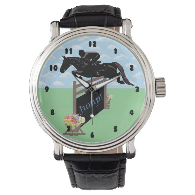 Grand Prix Horse Jumper Armbanduhr (Vorderseite)