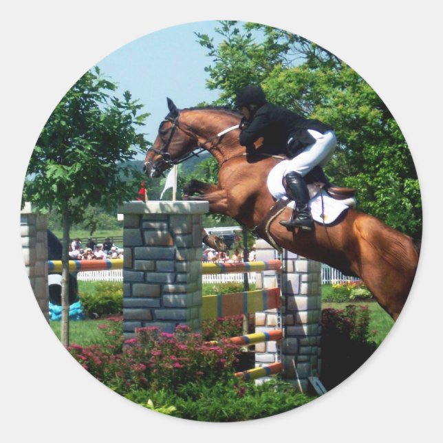 Grand Prix Horse Stickers (Vorderseite)
