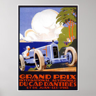 Grand Prix International Automotive Poster