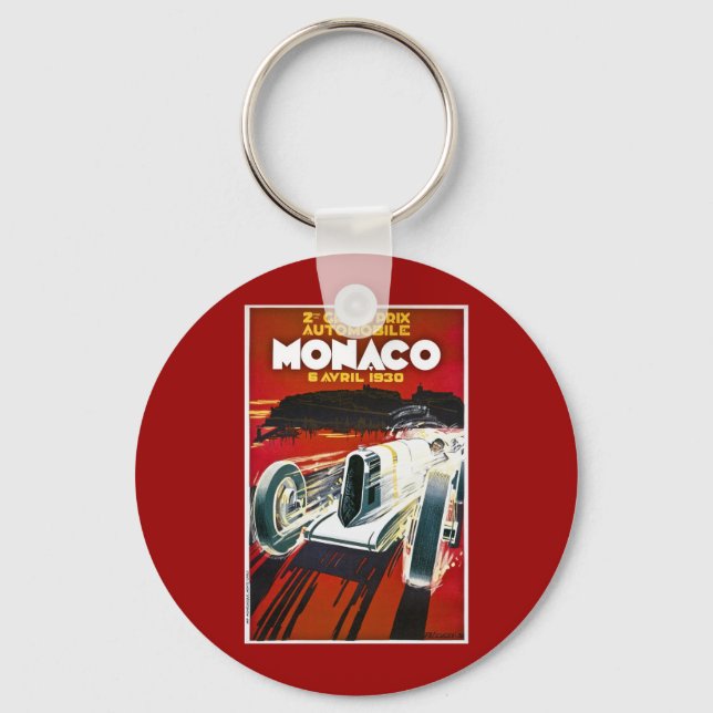 Grand Prix von Monaco 1930 Schlüsselanhänger (Vorderseite)