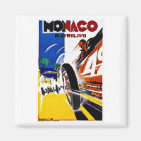 Grand Prix von Monaco 1931 - Vintages Rennposter