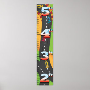 Grand-Prix-Wachstumsdiagramm. Poster