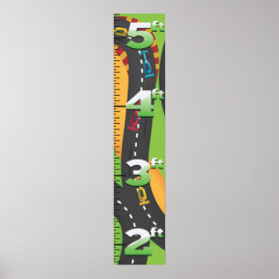 Grand-Prix-Wachstumsdiagramm. Poster
