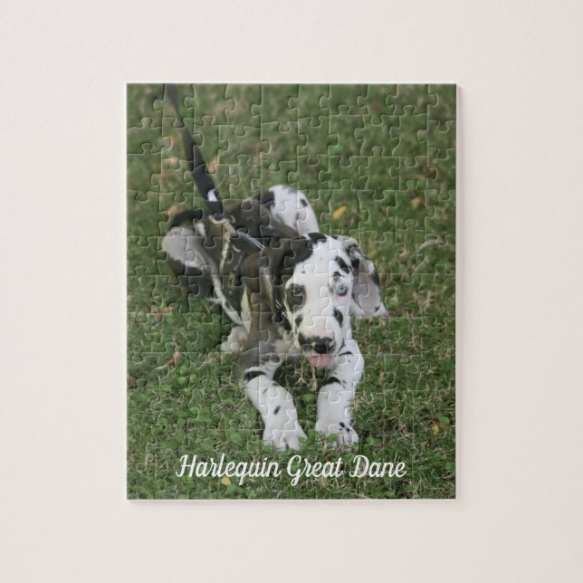 Grand Puzzle de Chiot Dane (Vertical)