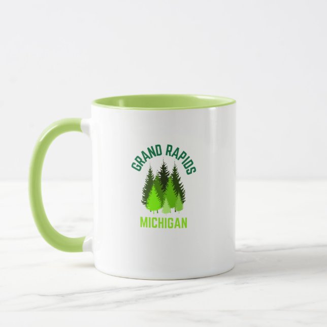 Grand Rapids Michigan Heimat Kaffee Tasse (Links)