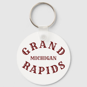 Grand Rapids, Michigan-Schlüsselanhänger Schlüsselanhänger