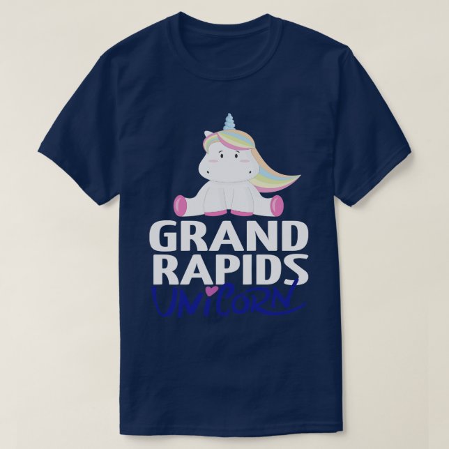 Grand Rapids Unicorn T-Shirt (Design vorne)