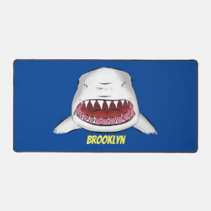 Grand requin blanc moyen dessin animé