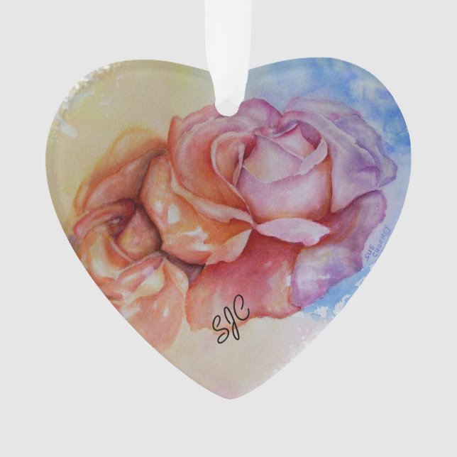 GRAND ROSE VALENTINE ORNAMENT (devant)