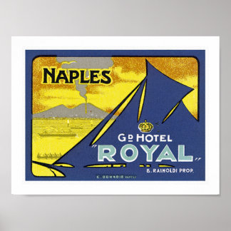 Grand Royal Hotel Neapel Poster