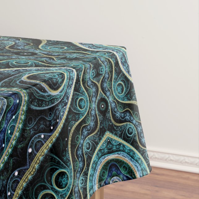 Grand Royal Julian Fraktal Mandala Pattern Tischdecke (Beispiel)