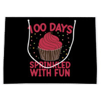 100 Jours Parsemés De Fun Cupcake Écolière
