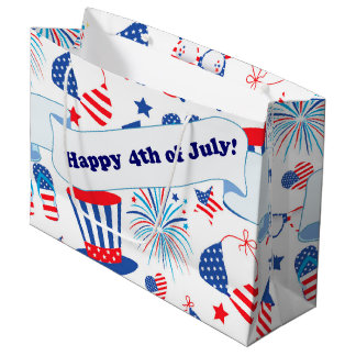 Grand Sac Cadeau 4 juillet bikinis heureux et plus