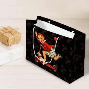 Grand Sac Cadeau À bientôt, Cuntaroos, humour sarcastique rétro drô
