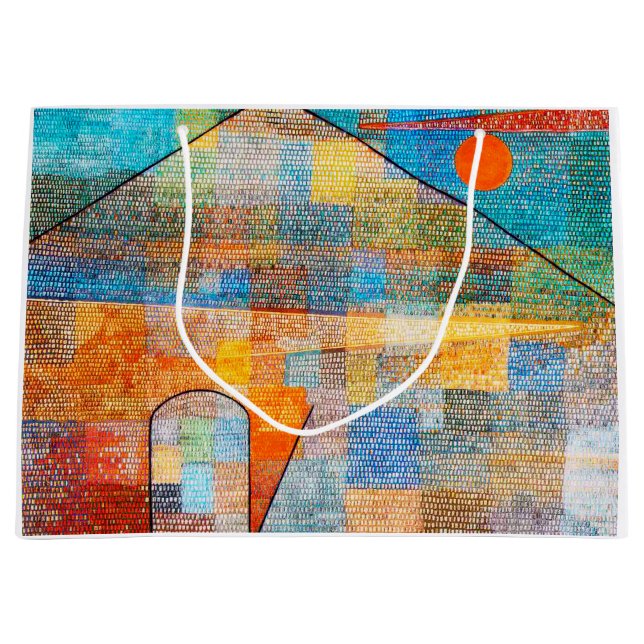 Grand Sac Cadeau Ad Parnassum, Paul Klee (Devant)