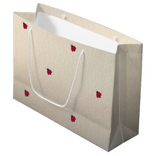 Grand Sac Cadeau Adorables Mignonnes ,Coccinelles,Lumineuses