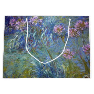 Grand Sac Cadeau Agapanthus, Monet