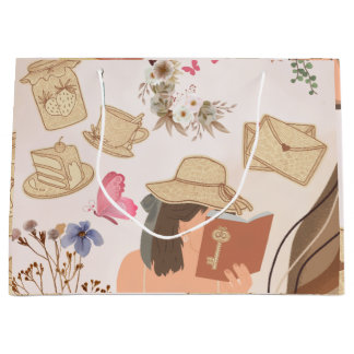 Grand Sac Cadeau Aimez-vous 