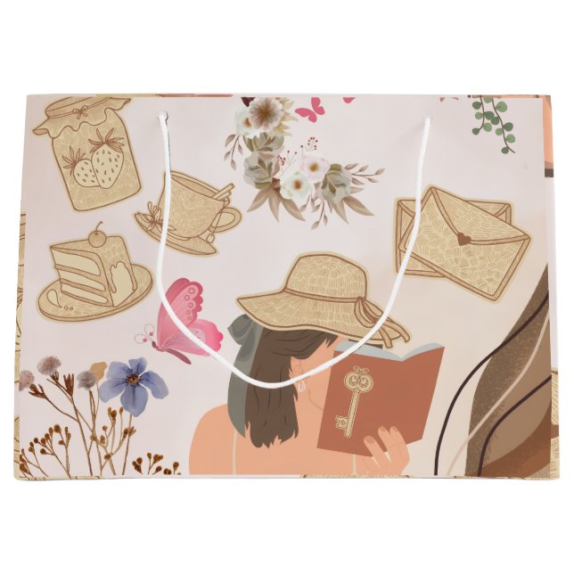 Grand Sac Cadeau Aimez-vous  (Devant)