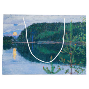 Grand Sac Cadeau Akseli Gallen-Kallela - Nuit du printemps
