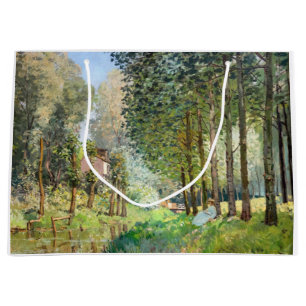 Grand Sac Cadeau Alfred Sisley - Reposez le long du ruisseau