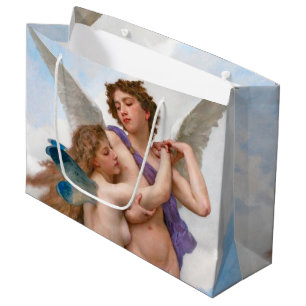Grand Sac Cadeau Amour et Psyche, Bouguereau Grand Cadeau