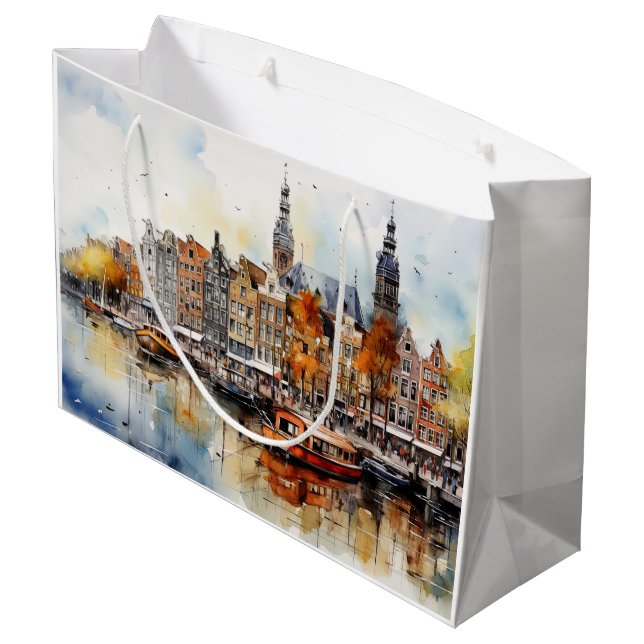 Grand Sac Cadeau Amsterdam (Dos Angle)