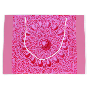 Grand Sac Cadeau ancien motif moyen-oriental