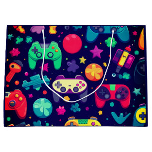 Grand Sac Cadeau Anniversaire de Retro Gamer Arcade
