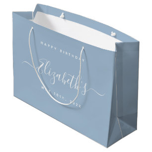 Grand Sac Cadeau Anniversaire personnalisé