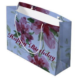 Grand Sac Cadeau Aquarelle de Bourgogne