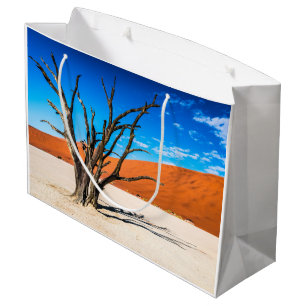 Grand Sac Cadeau Arbre mort à Deadvlei, Namibie